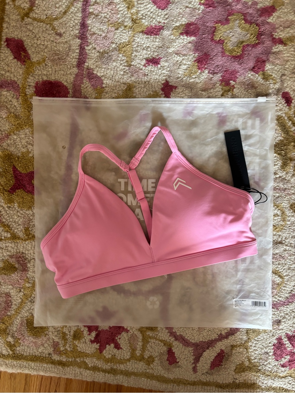 Oner Active Pink T-Back Sports Bralette
